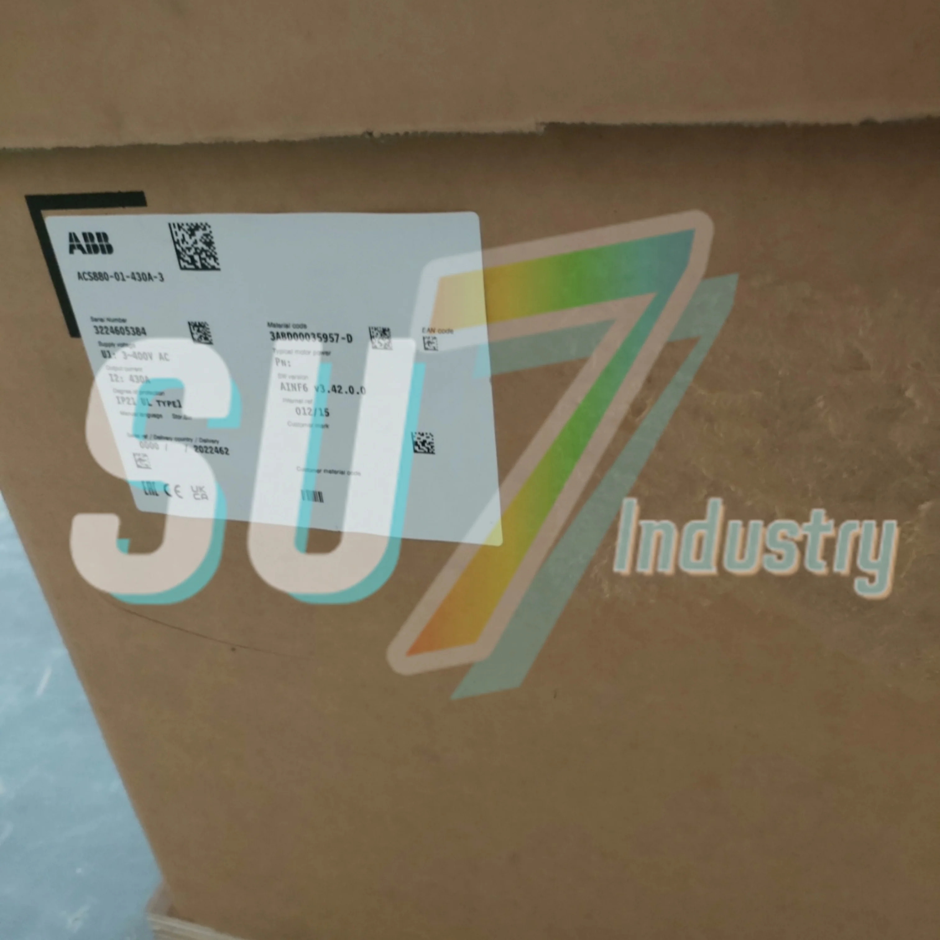 주파수 변환기 ACS880-01-363A-3 ACS880-01-430A-3
