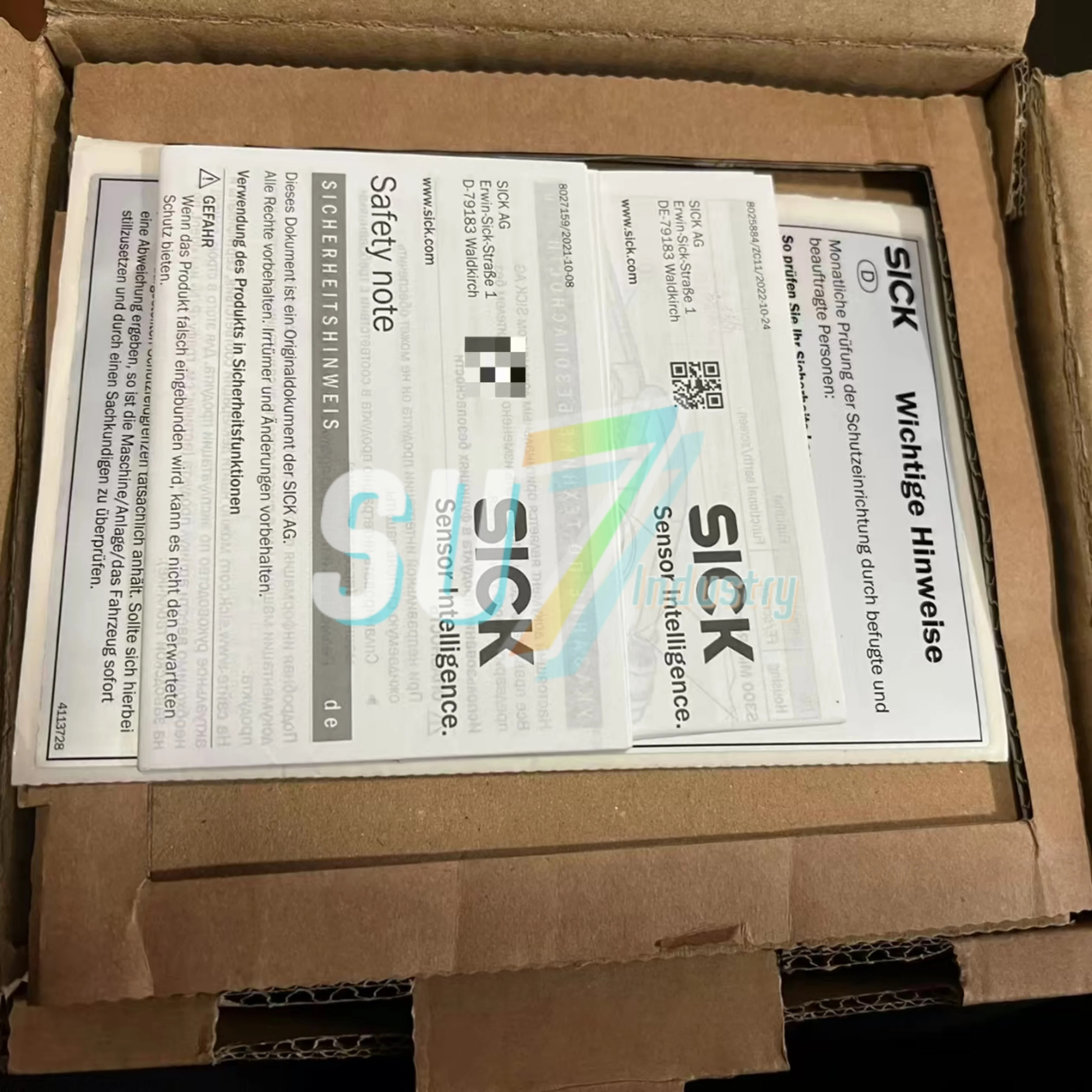 S32B-2011BA 1050932 안전 레이저 스캐너