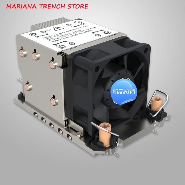 서버 CPU 라디에이터 소켓 LGA 4189 직 크기 2U-M82 2U 113x80x65.9mm