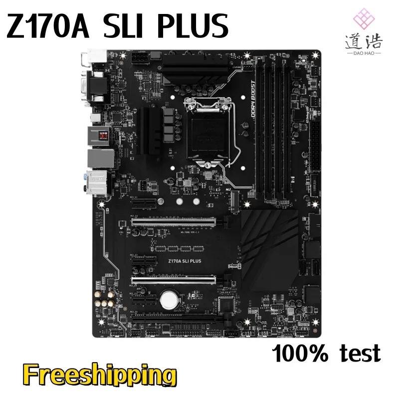 Z170A SLI PLUS 마더보드64GB M.2 HDMI LGA 1151 DDR4 Z170 메인보드 완전 작동 리퍼