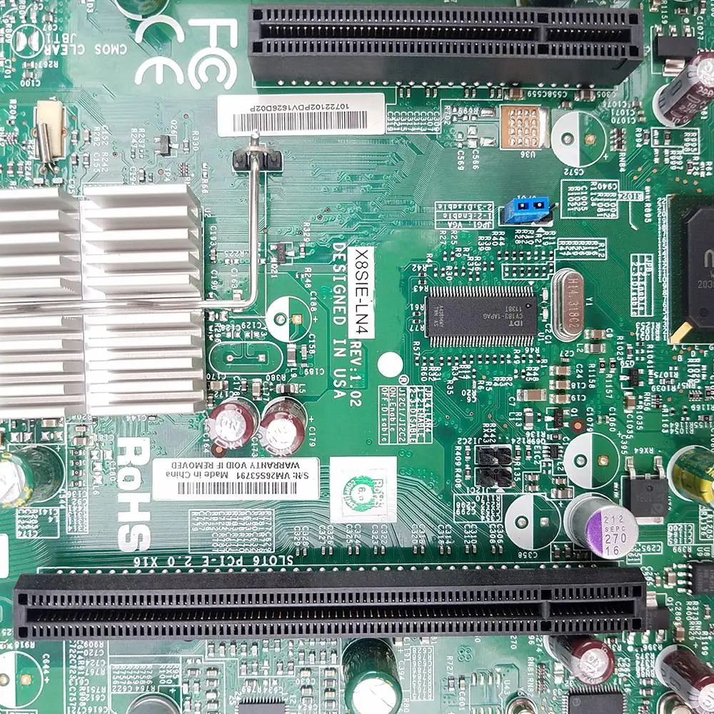 Supermicro 마더보드 Xeon X3400/L3400 시리즈 코어 i3 LGA1156 DDR3 쿼드 82574L 기가비트 이더넷 X8SIE-LN4