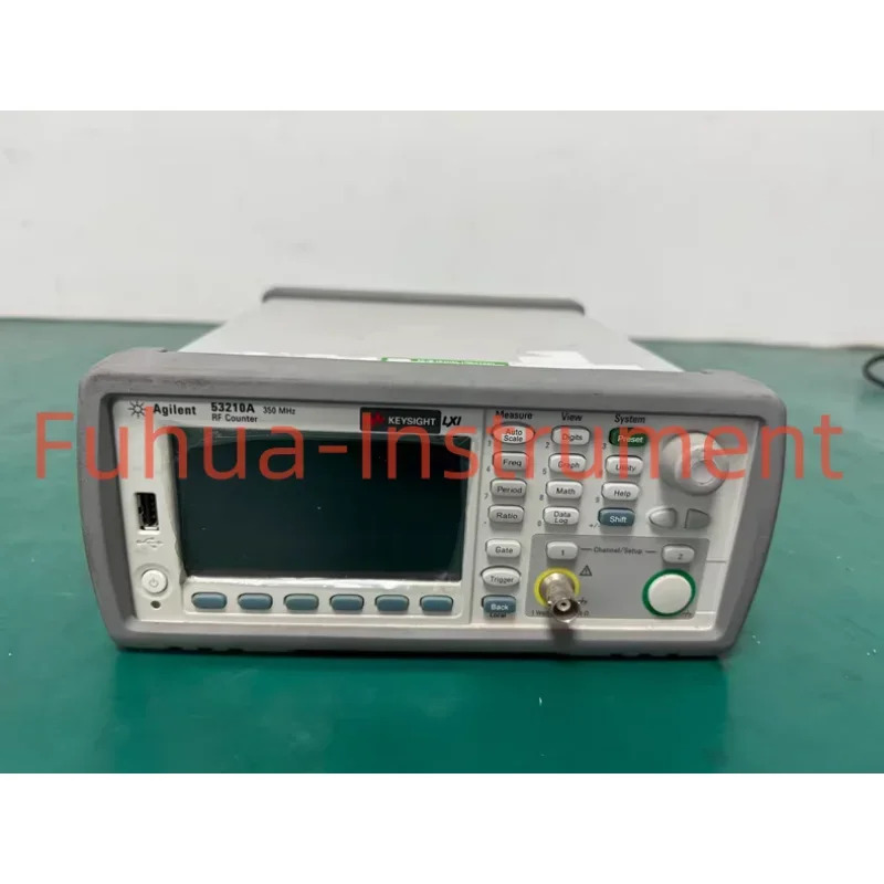 Keysight H-P Agilen 53210A 350MHz RF 주파수 카운터 10자리 리퍼