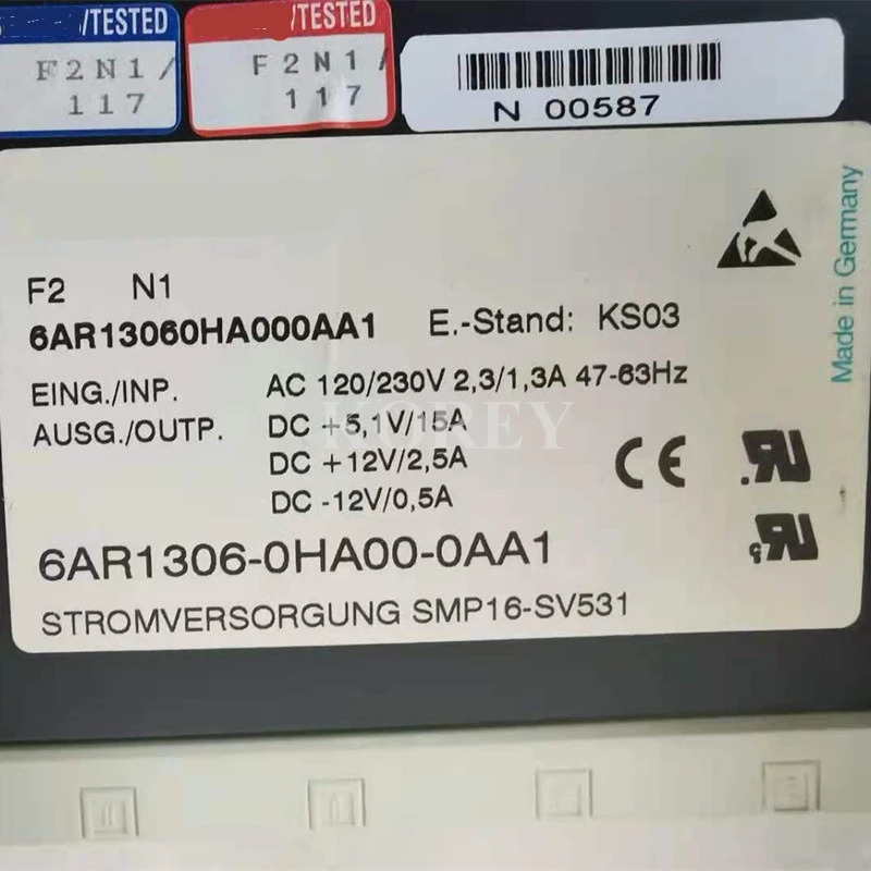 파워 보드 6AR1306-0HA00-0AA1 6AR13060HA000AA1 6AR1306-0AF01-0AA0