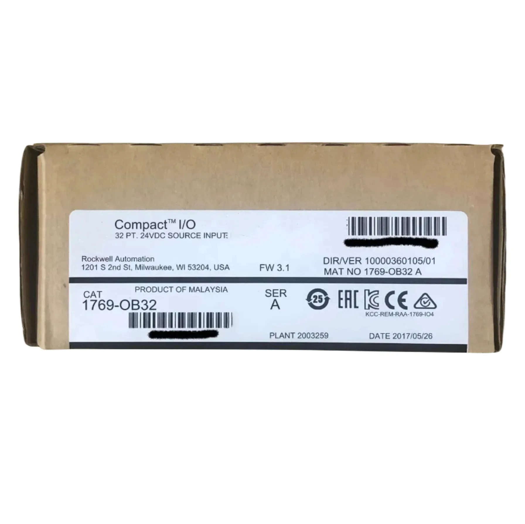 원본 1769-OB32 1769-QB32 디지털 출력 모듈.
