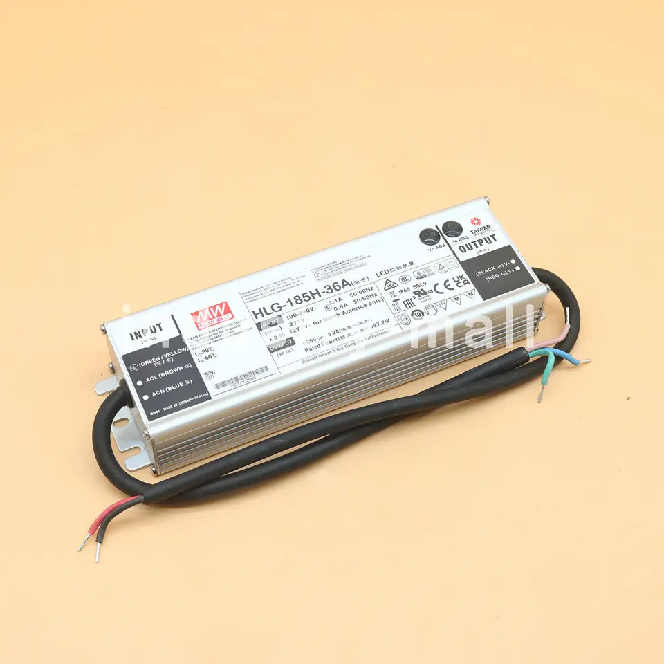 MEAN WELL HLG-185H-36A 전원공급장치 36V 5.2A