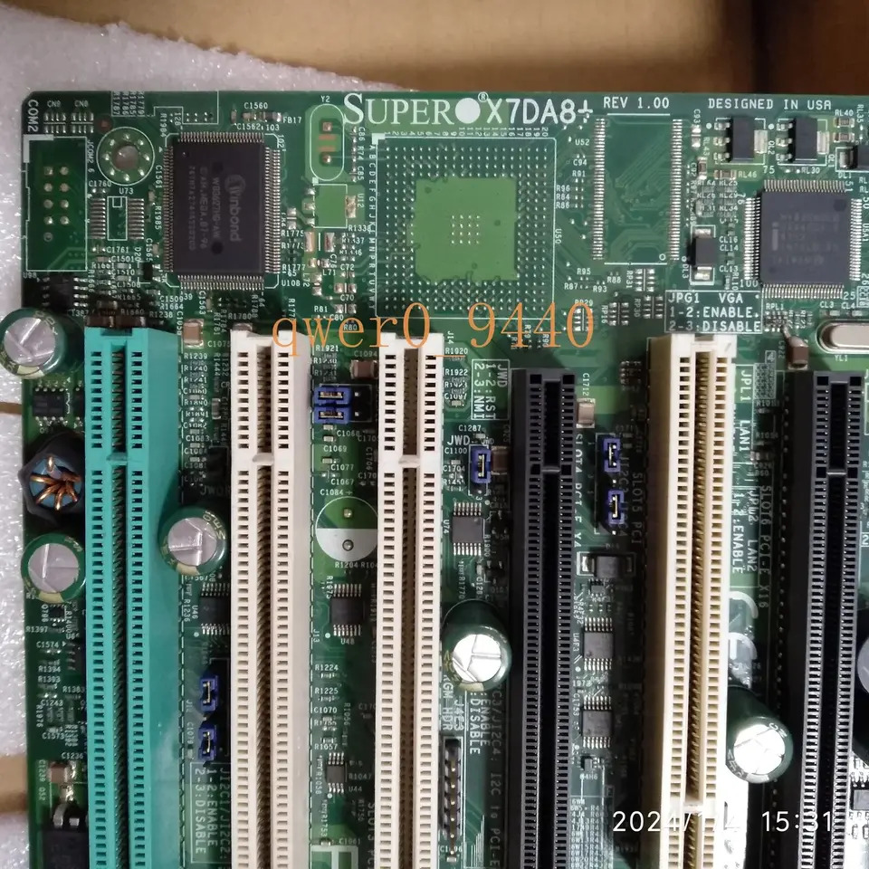 리퍼 X7DA8 워크스테이션 마더보드 1PC