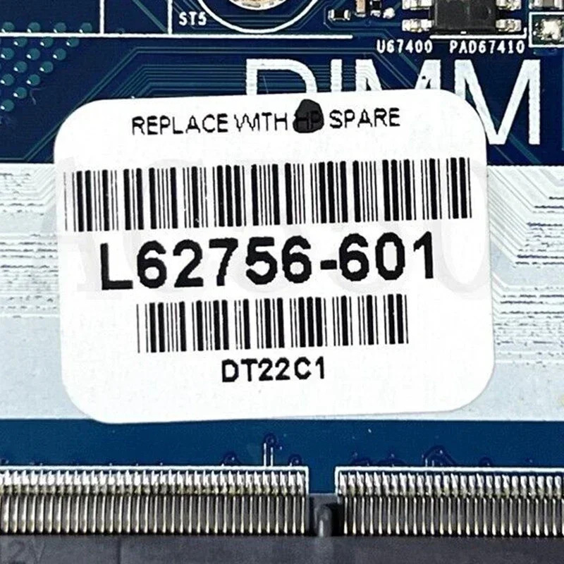 hp호환 엘리트북 840 G6 노트북 마더보드L62756-601 L62756-001 6050A 3022501 I7-8665U CPU RX 550 2GB GPU DDR4 완전 작동