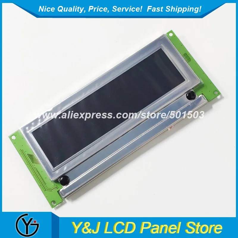 4.8인치 SP12N002 FSTN-LCD LCD 디스플레이 패널 스크린 모듈 - 전장치검정색 배경