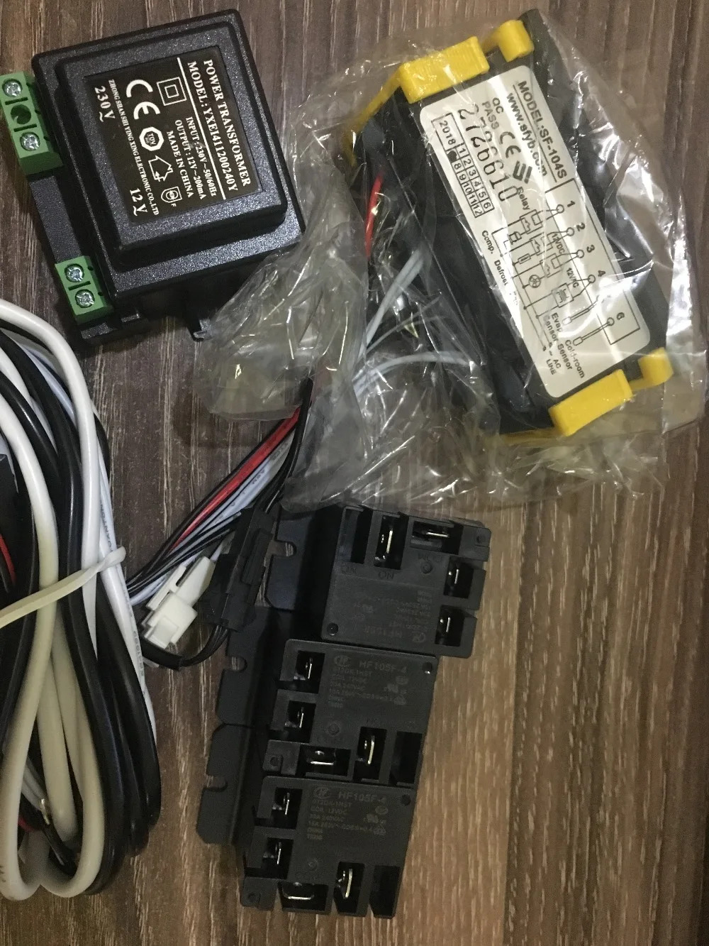 Sf-104s 공랭식 냉동 전온도 온도조절기 컨트롤러