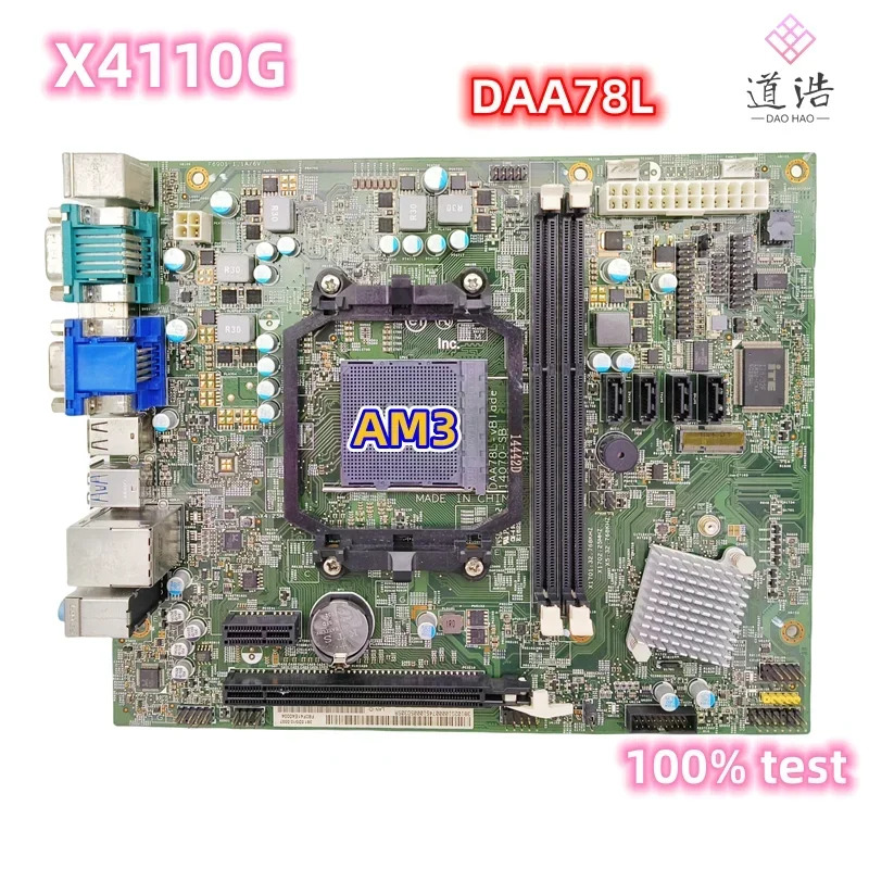 Acer X4110G 마더보드14070-SB DAA78L-vB 348.02G02.00SB AM3 DDR3 메인보드 완전 작동 리퍼
