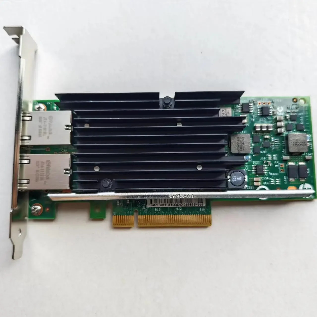 Dell 오리지널 intel호환 X540-T2 E10G42BT 듀얼 포트기가비트 네트워크 인터페이스 카드 3DFV8팬 포함