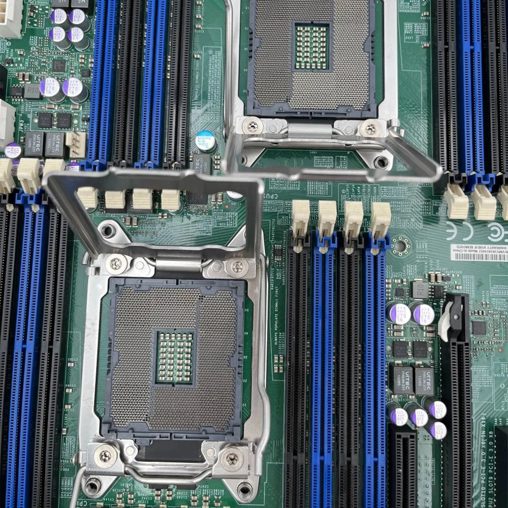 Supermicro 서버 마더보드 Xeon E5-2600 V1/V2 군 ECC 4 PCI-E 3.0 x16더블 폭 LGA2011 DDR3 X9DRG-QF용