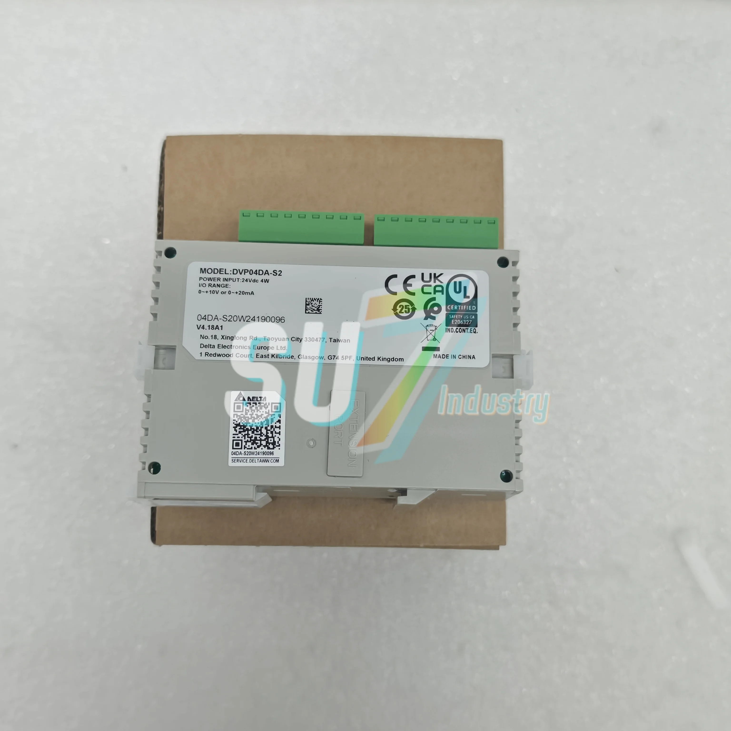 PLC 모듈 DVP04DA-S2 내 새