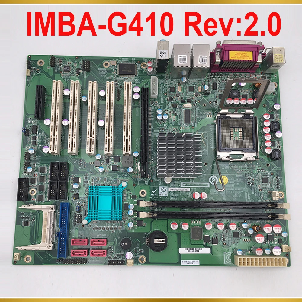 듀얼 네트워크 포트 IMBA-G410 Rev2.0산업제어 마더보드