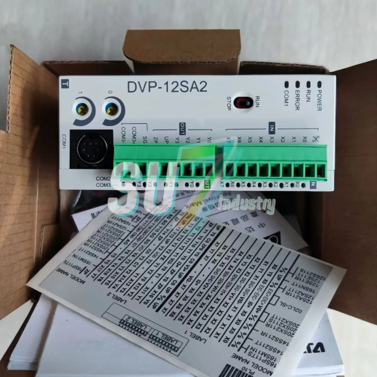 DVP12SA211T DVP12SE11R PLC 모듈 신규 입고