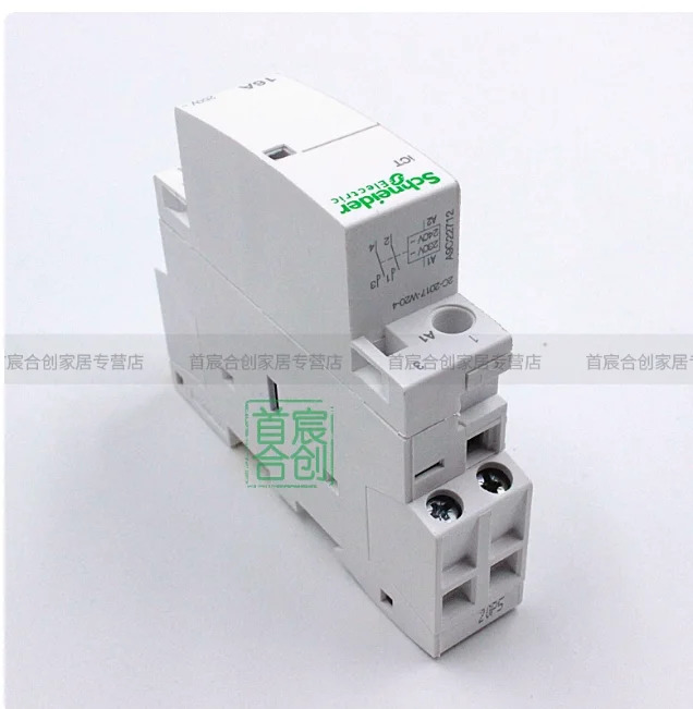SCHNEIDER 모듈형 접촉기 iCT 전류 16A 전압 220V 2 상시 개방 접점 A9C22712