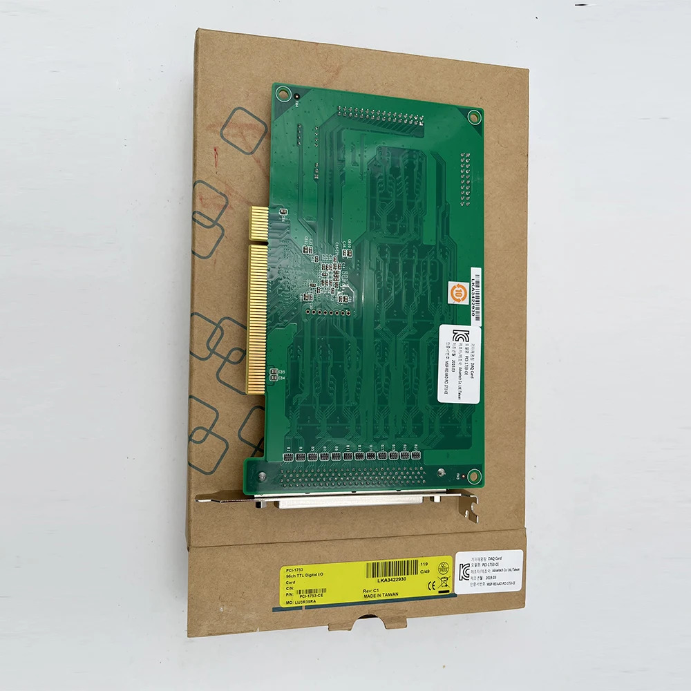 어드밴텍 PCI-1753 Rev.데이터 수집 96채널192비트 디지털 수량 I/0 카드 C1