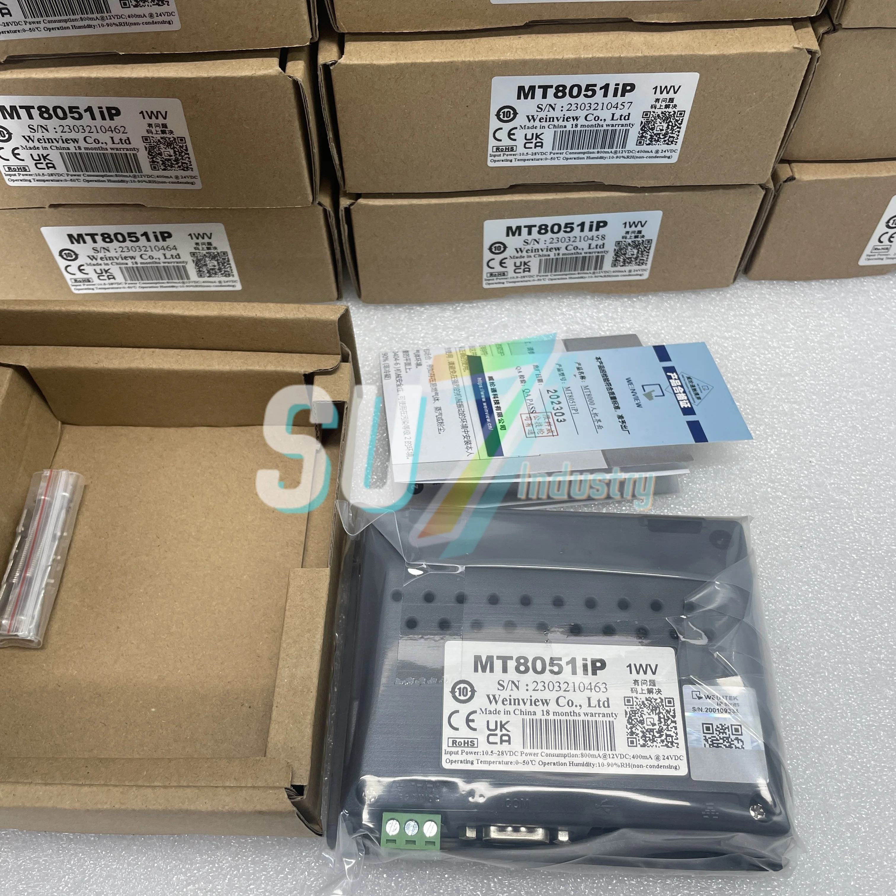 새 HMI 터치 스크린 MT8050iE MT8051iP MT8052iP