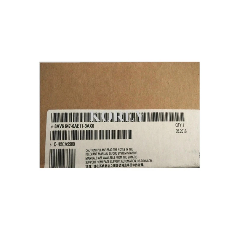 KTP1000 터치 스크린 HMI 66647-0AE11-3AX0 66647-0AA11-3AX0 원본