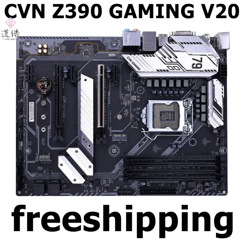 CVN Z390 GNG V20 마더보드 64GB LGA 1151 DDR4 메인보드 완전 작동 리퍼