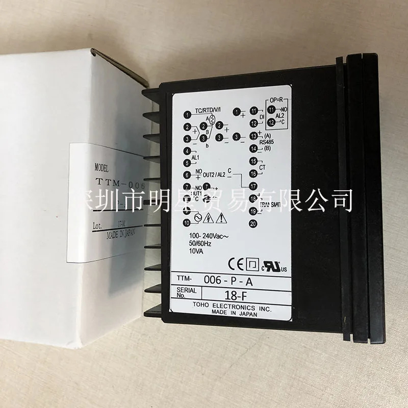 일본 도호 TTM-006-P-A TTM-006-R-A 온도조절기