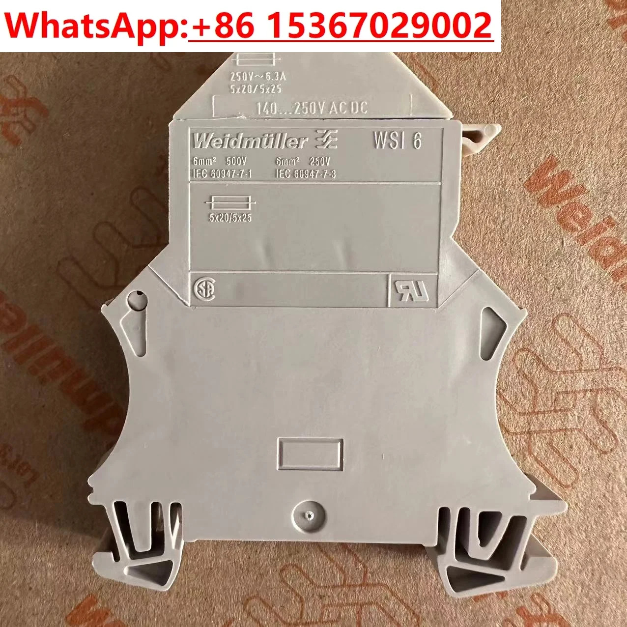 퓨즈 단WSI 6 LD 10-36V DC AC 1011300000