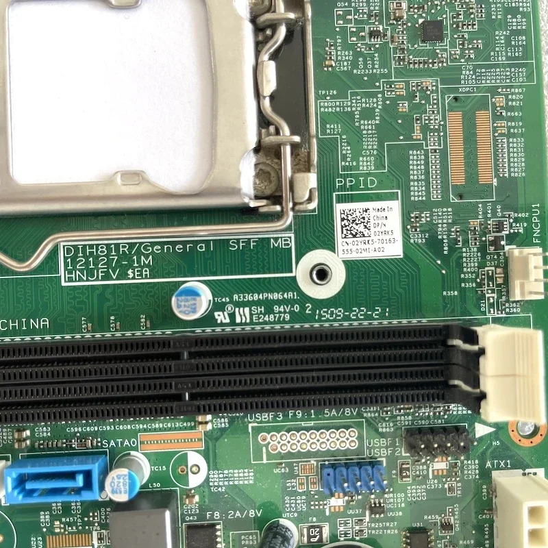 DIH81R/일반 12127-1M DELL 3647 SFF 마더보드CN- 02YRK5 2YRK5 메인보드 완전 작동 리퍼