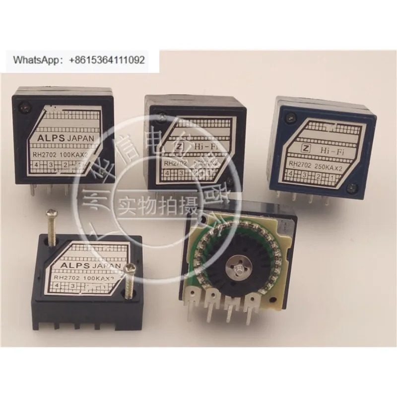 10Pcs RH2702 SMD 저항기 듀얼 전위차계 A50K A100K A250K 단계 21 기어