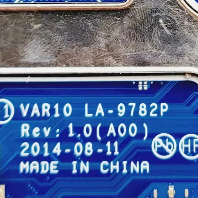 델 프리시전 M6800 노트북 마더보드VAR10 LA-9782P CN-098VVR 098VVR 98VVR DDR3L 메인보드 완전 작동