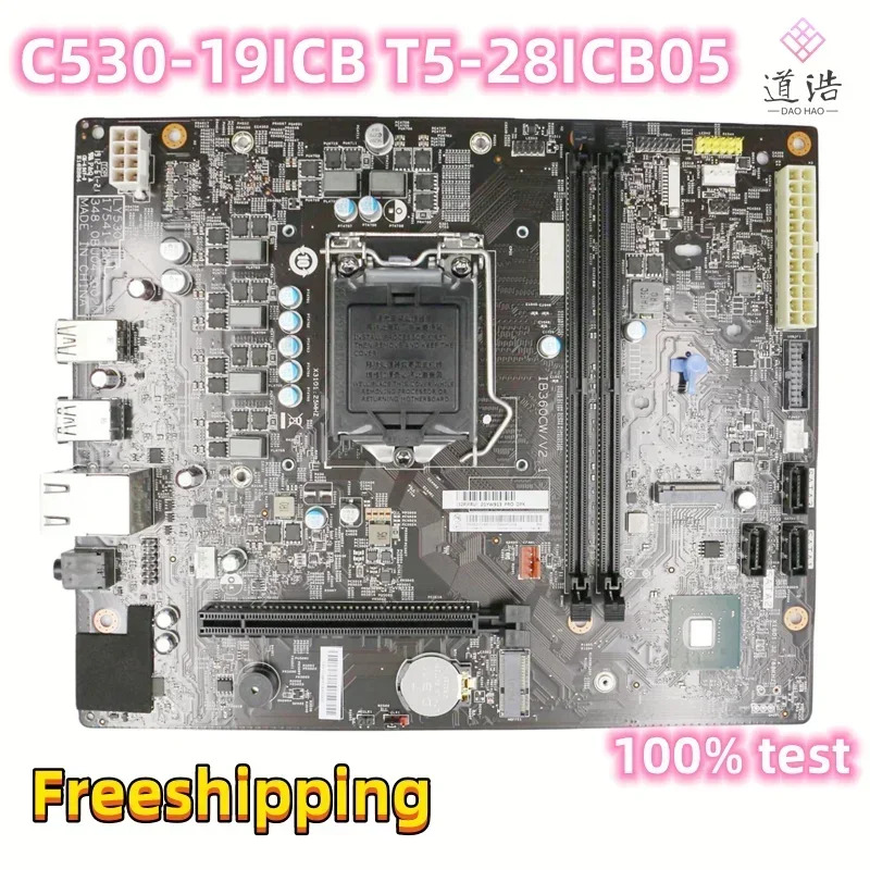 17541-2M Lenovo호환 Legion C530-19ICB T5-28ICB05 마더보드 IB360CW/V2.1 01YW913 LGA 1151 DDR4 메인보드 완전 작동 리