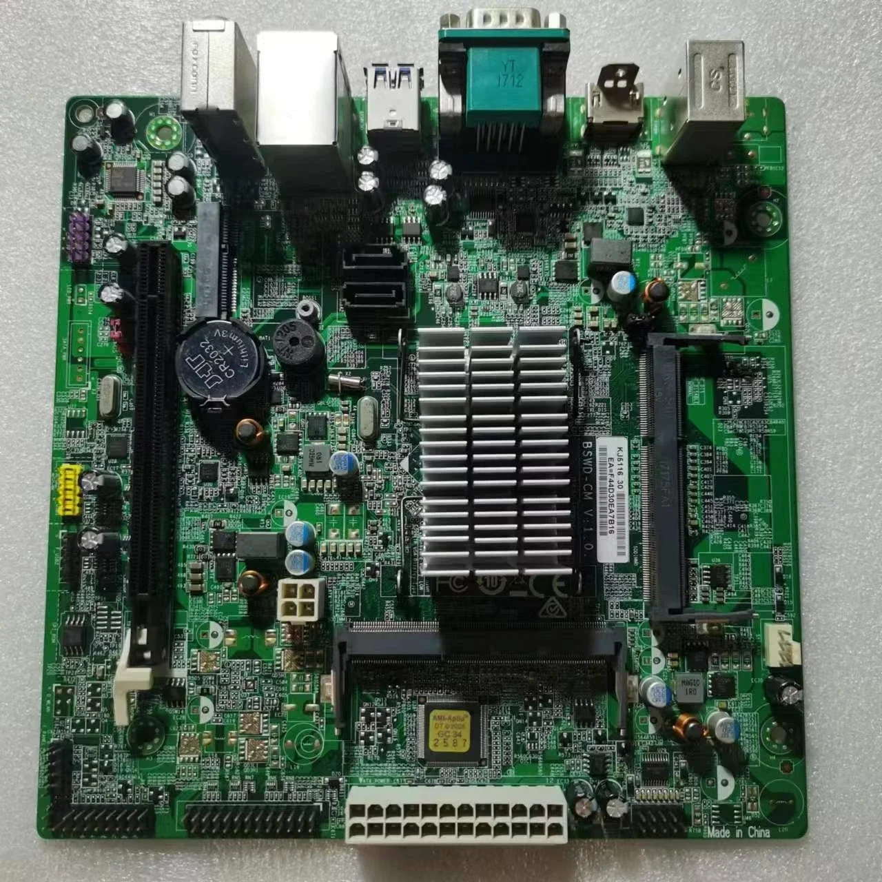 Haier BSWD-CM J3160 쿼드 코어 CPU DDR3 19x19 ITX 메보드 HDMI USB3.0