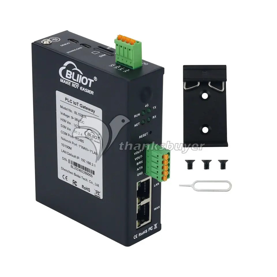 네트워크 인터페이스 OPC-UA 프로토콜 PLC 게이트웨이 IoT BL102UA