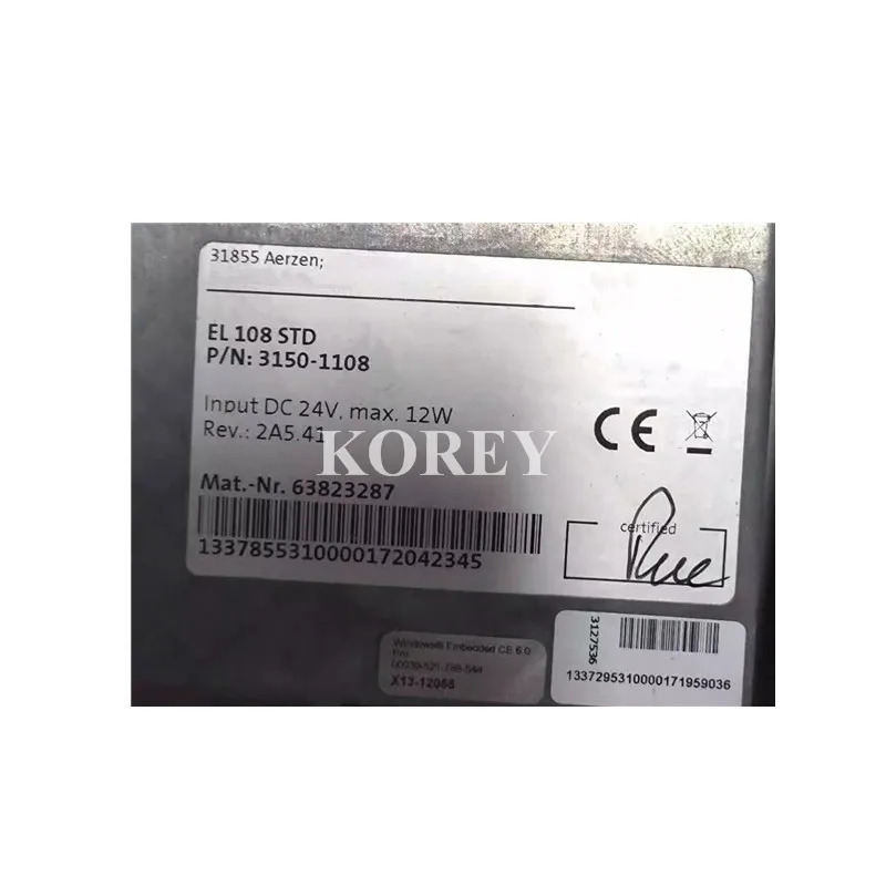 터치 스크린 EL108 3150-1108 LDCEL108 DC 24V 12W 신규