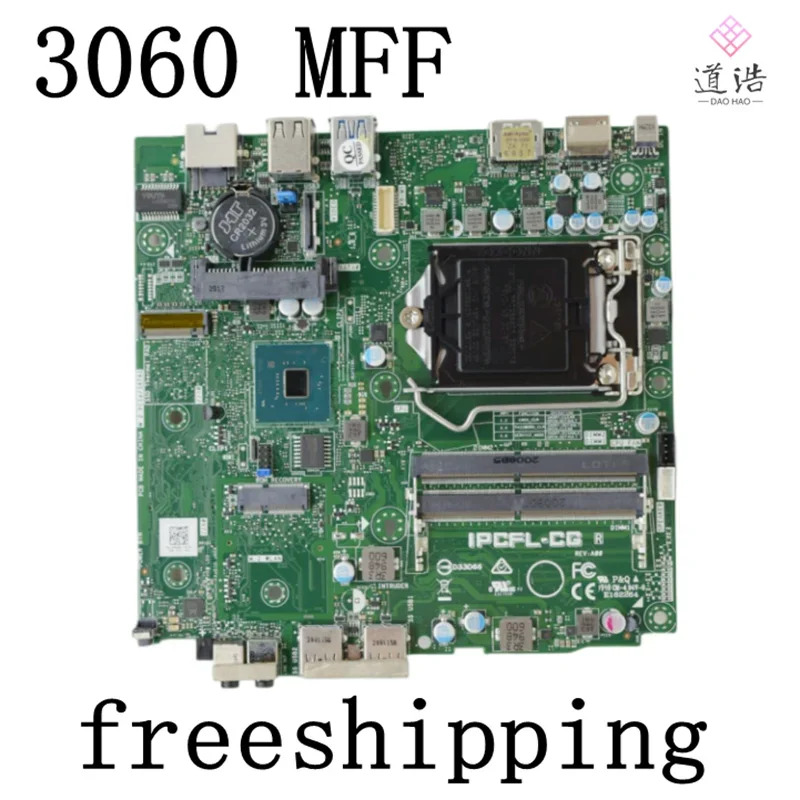 DELL Optipiex 3060M 3060 MFF 마더보드 IPCFL-CG CN-0NV0M7 NV0M7 0NV0M7 LGA 1151 DDR4 메인보드 완전 작동 리퍼