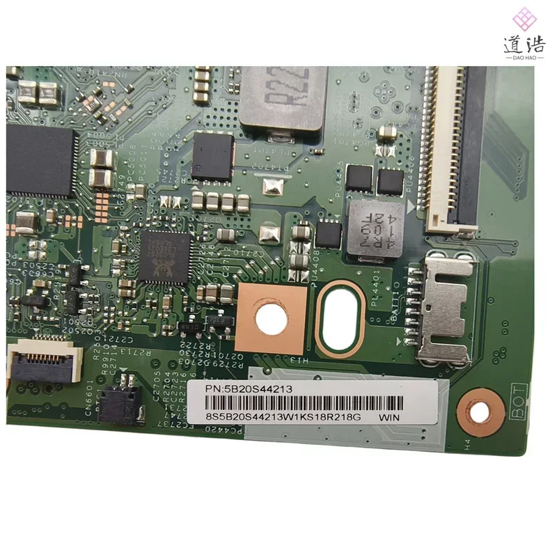 19705-1M Lenovo호환 Ideapad 1-14IGL05 노트북 마더보드 5B20S44213 CPU 64GB SSD 메인보드 완전 작동 리퍼