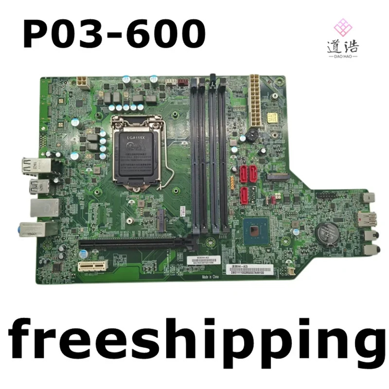 Acer P03-600 마더보드B36H4-AD LGA 1151 DDR4 B360 메인보드 완전 작동 리퍼