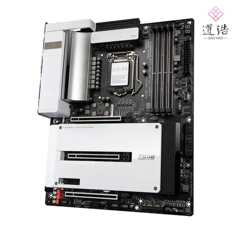 Z590 VISION D 마더보드 128GB DP M.2 SATA3.0 LGA 1200 DDR4 메인보드 완전 작동 리퍼