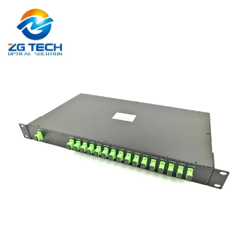 1U 19인치 랙 마운트 16채널 Mux Demux CWDM DWDM 디멀티플렉서 CATV 송신용
