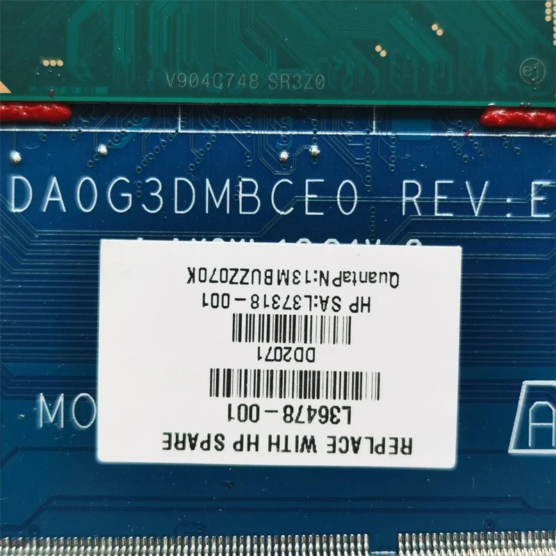 hp호환 섀도우 엘프 4 TPN-Q211 15-DC DA0G3DMBCE0 L36478-601 메보드용