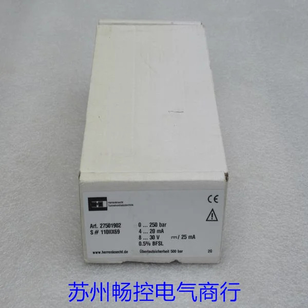Herrenknecht 압력센서 27501902 포장 250bar 신