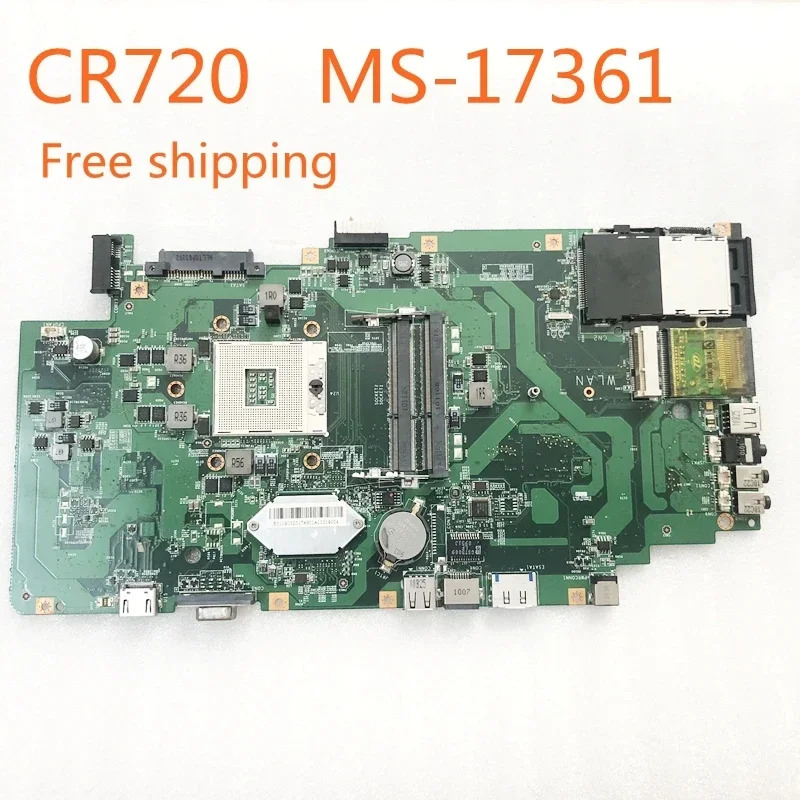 MSI CR720 노트북 마더보드 MS-17361 VER1.1 메인보드완전 작동 리퍼