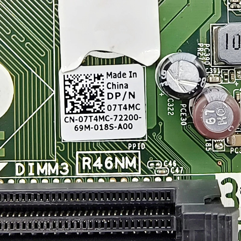 CN-07T4MC Dell PowerEdge T30 T3620 마더보드 07T4MC 7T4MC LGA 1151 DDR4 메인보드 리퍼 완료