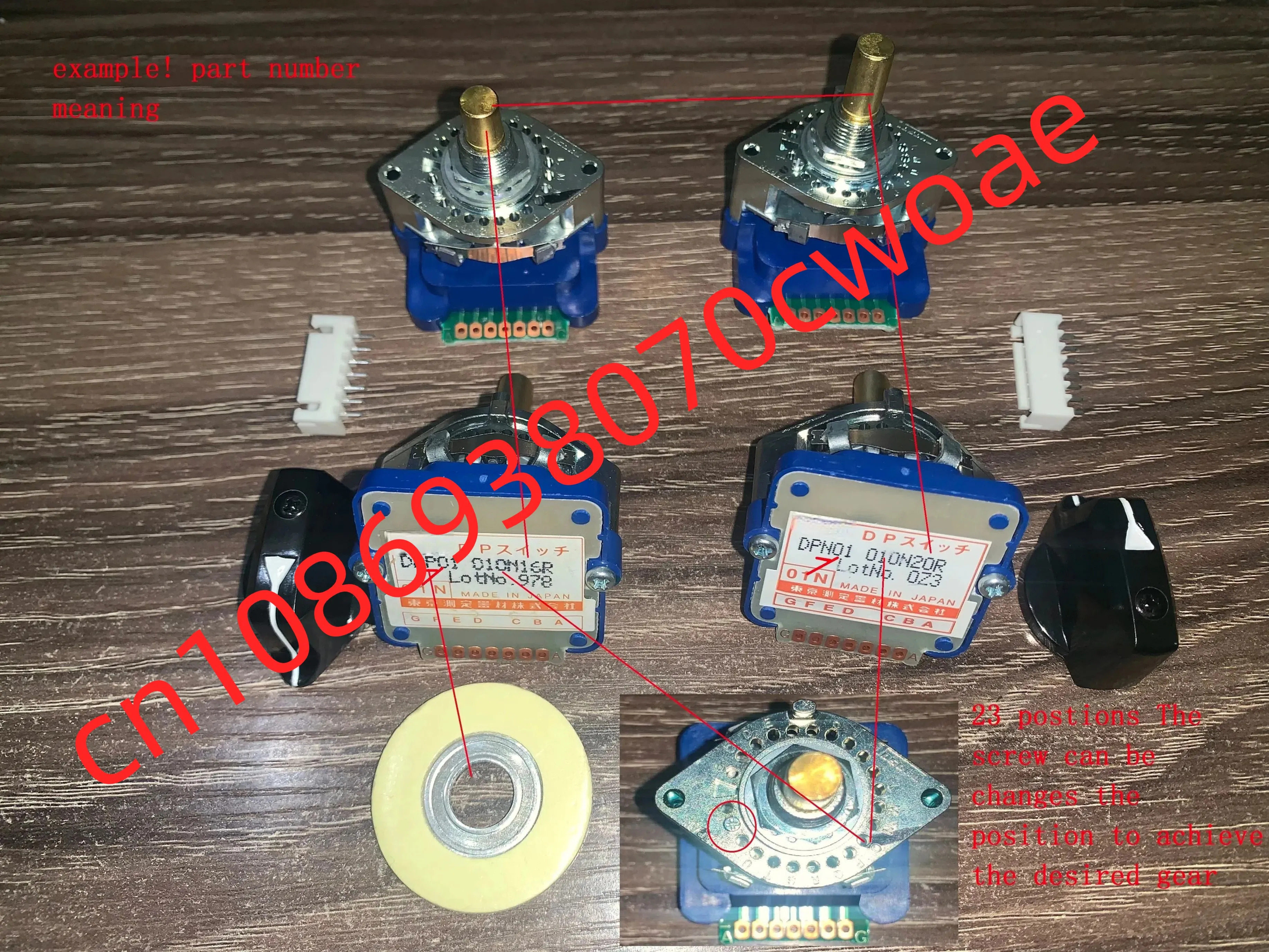 디지털 인코딩 속도 스위치 DPN02 010n16r 02N TOSOKU 밴드