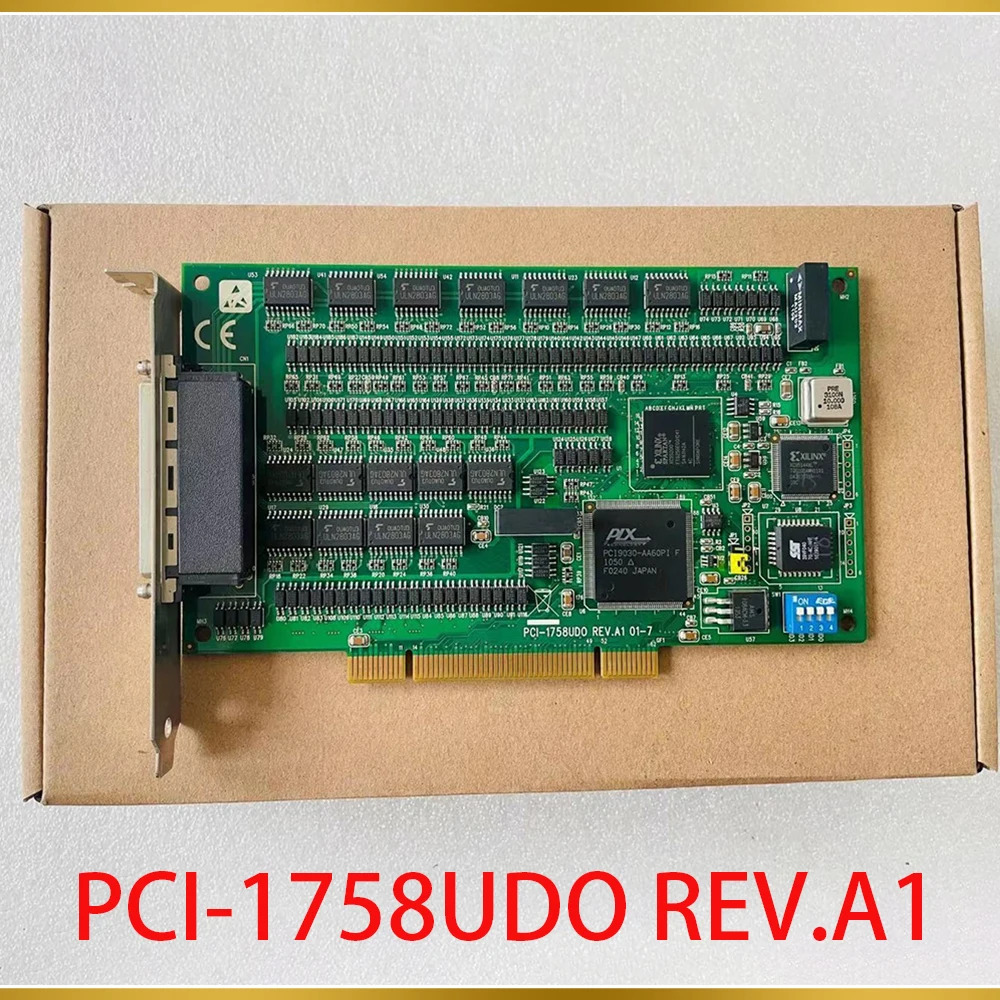 어드밴텍 128채널 I/O IO 카드 PCI-1758UDO REV.A1데이터 캡처