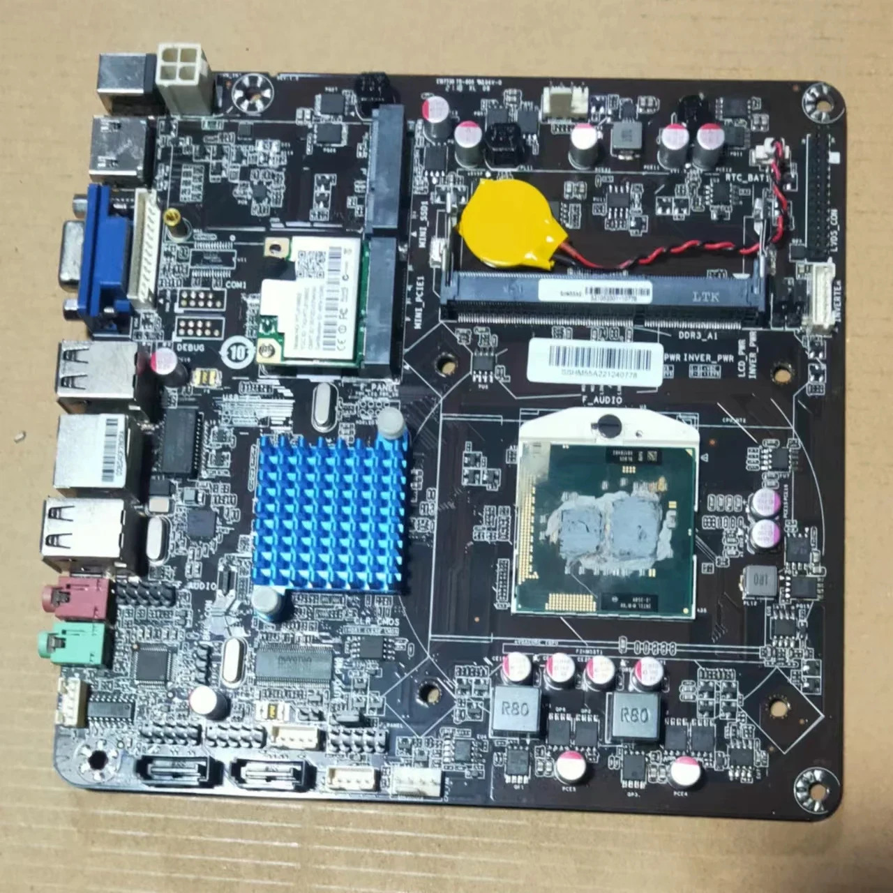SHM55A2 HM55 메보드 POS DDR3HDMI VGA 인터페이스