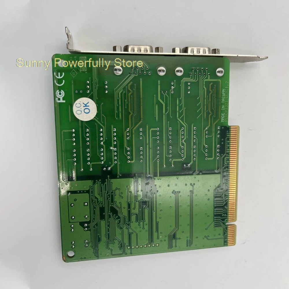 MOXA PCI 다직렬 카드 2포트 RS-422/485 스위치 제어 신호 센서 CP-132I