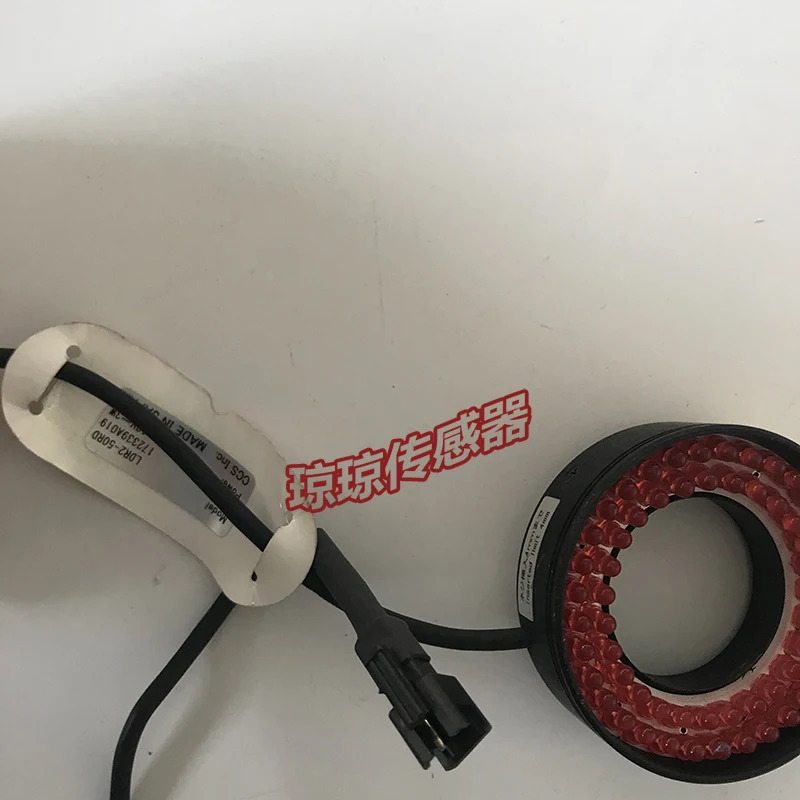 CCS LDR2-50RD2 머신 비전 링 광원 적색 조명 DC24V