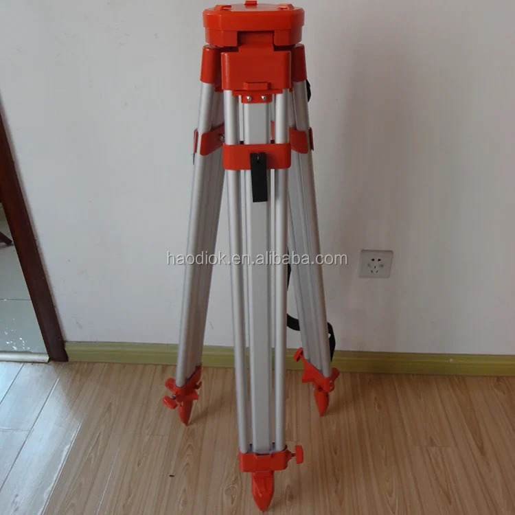 소 5.7KG 자동 레벨 경위나사 잠금 장치 퀵 릴리스 클램프 삼각대
