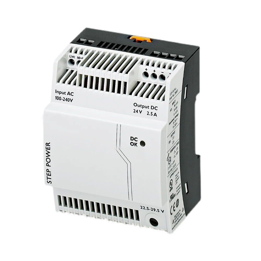 Phoenix 전원공급장치장치 -STEP-PS-1AC/24DC/2.5 2868651