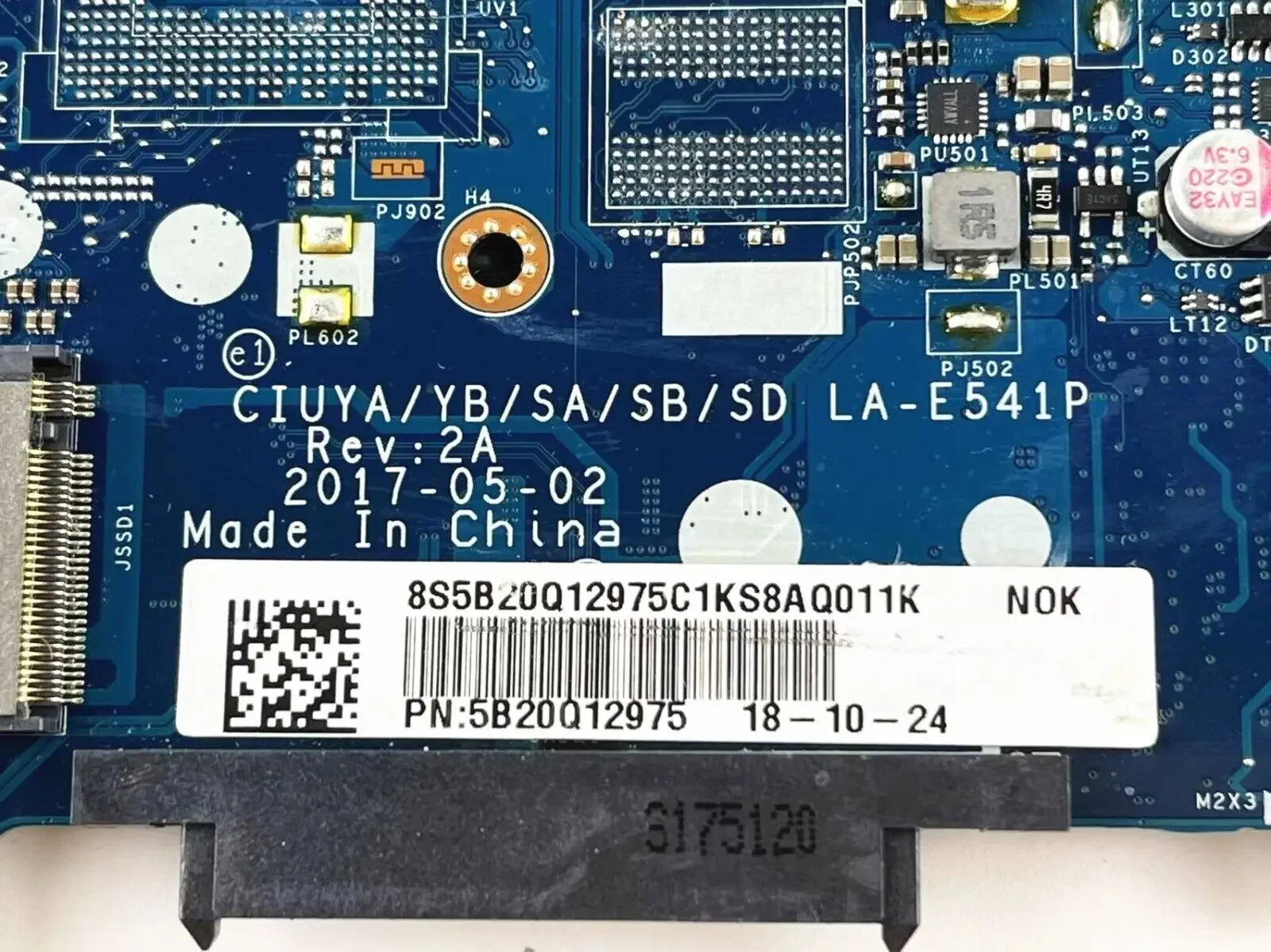 Lenovo호환 Flex 5 1570 1470 노트북 메보드LA-E541P용